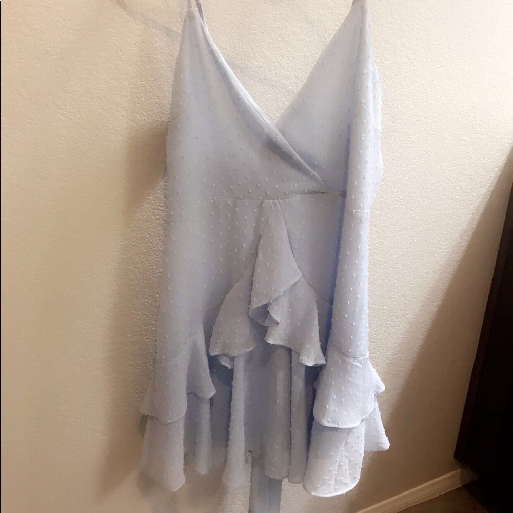 HelloMolly cute light blue dotted dress